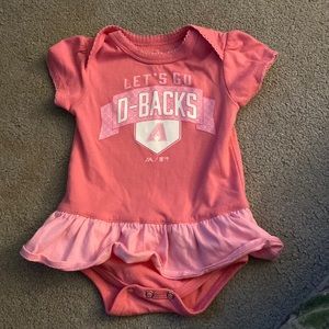 Arizona Diamondbacks little girls onsie